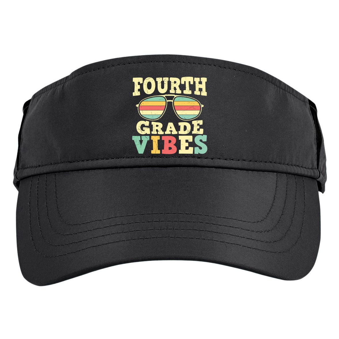 Fourth Grade Vibes Cute 4Th Grade Great Gift Adult Drive Performance Visor