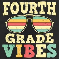 Fourth Grade Vibes Cute 4Th Grade Great Gift Adult Drive Performance Visor