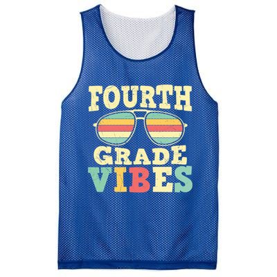 Fourth Grade Vibes Cute 4Th Grade Great Gift Mesh Reversible Basketball Jersey Tank