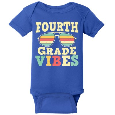 Fourth Grade Vibes Cute 4Th Grade Great Gift Baby Bodysuit