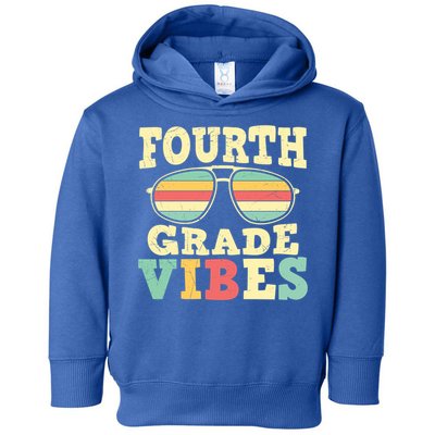 Fourth Grade Vibes Cute 4Th Grade Great Gift Toddler Hoodie