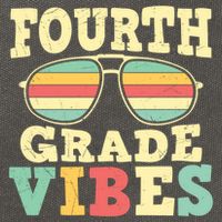 Fourth Grade Vibes Cute 4Th Grade Great Gift Cotton Canvas Backpack