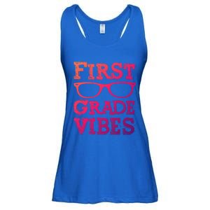 First Grade Vibes Gift Back To School Teachers Gift Ladies Essential Flowy Tank