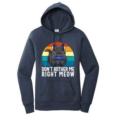 Funny Gaming Video Game Lover Gaming Cat Gaming Women's Pullover Hoodie