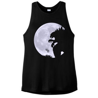 Funny Monster Versus ET Ladies PosiCharge Tri-Blend Wicking Tank