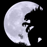 Funny Monster Versus ET Backpack