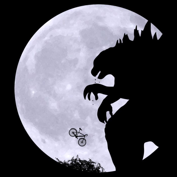 Funny Monster Versus ET Backpack