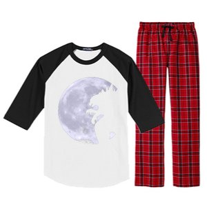 Funny Monster Versus ET Raglan Sleeve Pajama Set