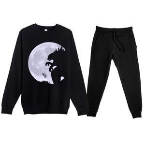 Funny Monster Versus ET Premium Crewneck Sweatsuit Set