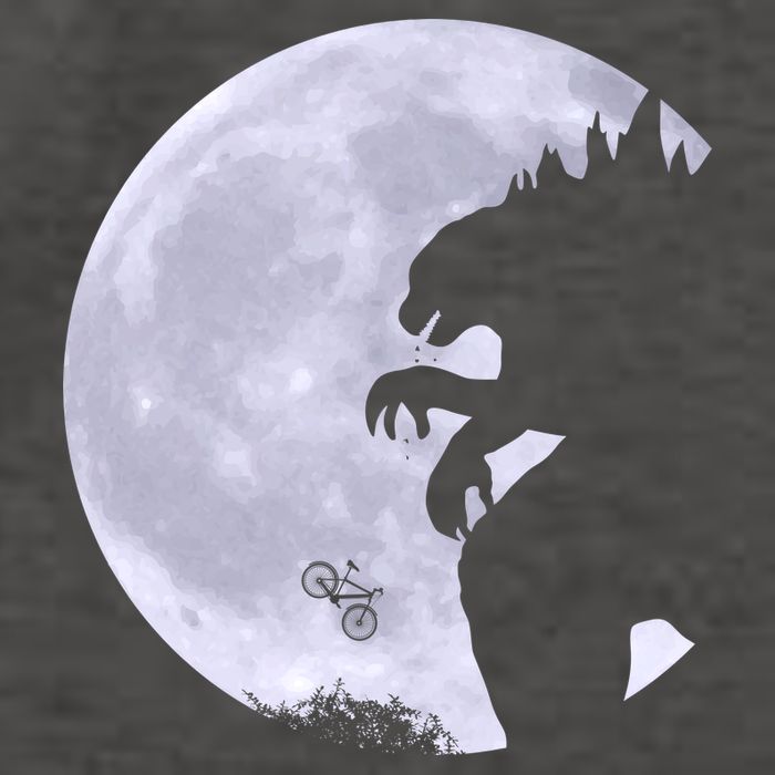 Funny Monster Versus ET Vector Backpack