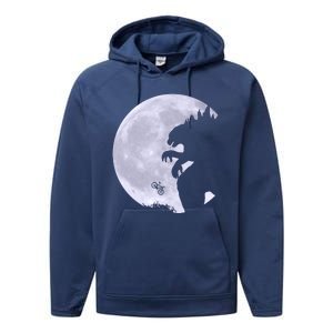 Funny Monster Versus ET Performance Fleece Hoodie