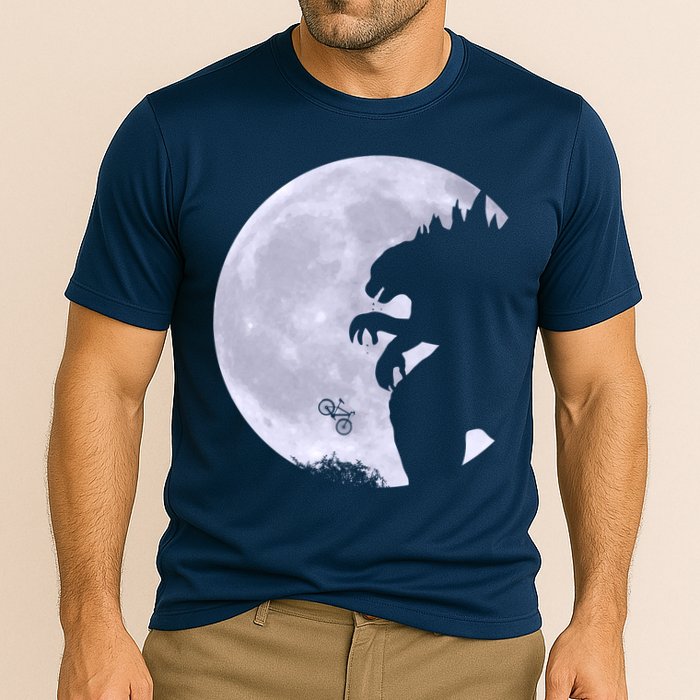 Funny Monster Versus ET Performance Shirt