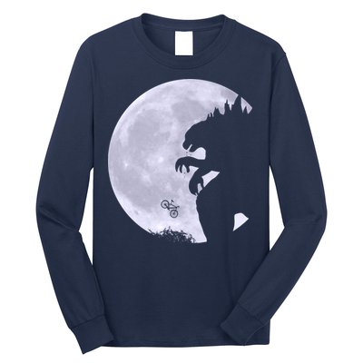 Funny Monster Versus ET Long Sleeve Shirt