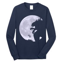 Funny Monster Versus ET Long Sleeve Shirt