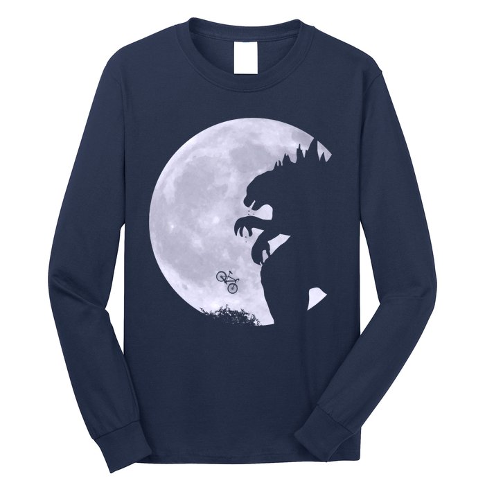 Funny Monster Versus ET Long Sleeve Shirt