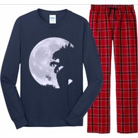 Funny Monster Versus ET Long Sleeve Pajama Set