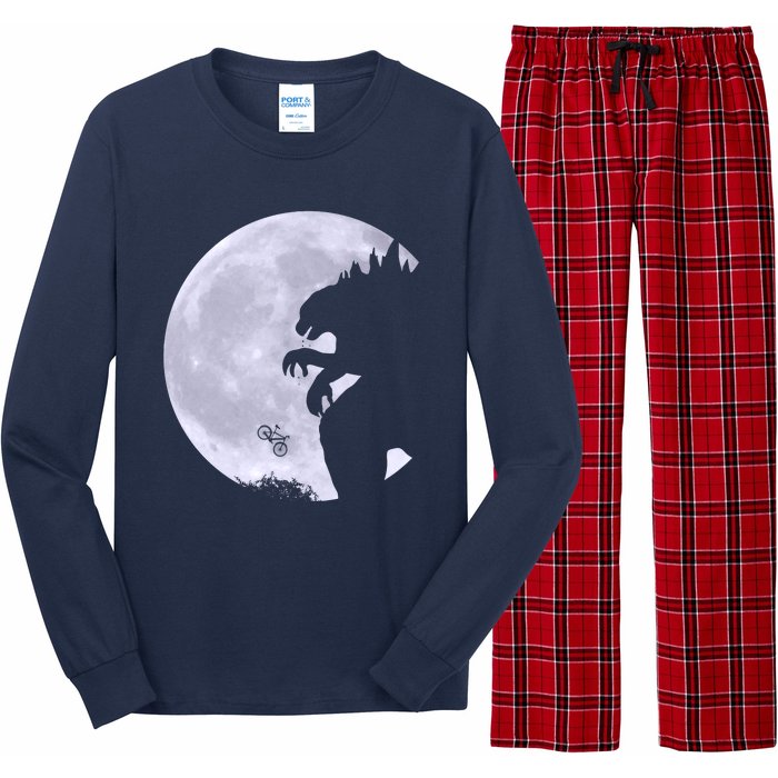 Funny Monster Versus ET Long Sleeve Pajama Set