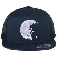 Funny Monster Versus ET Flatbill Hat