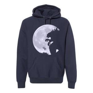 Funny Monster Versus ET Premium Hoodie