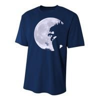 Funny Monster Versus ET Youth Performance Sprint T-Shirt