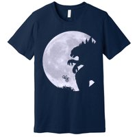 Funny Monster Versus ET Premium T-Shirt