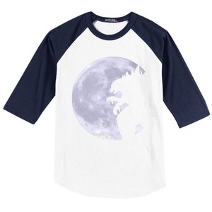 Funny Monster Versus ET Baseball Sleeve Shirt