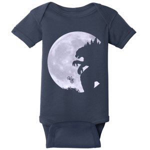 Funny Monster Versus ET Baby Bodysuit