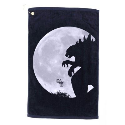 Funny Monster Versus ET Golf Towel