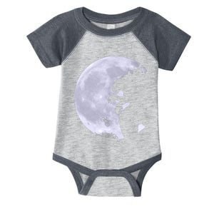 Funny Monster Versus ET Infant Baby Jersey Bodysuit