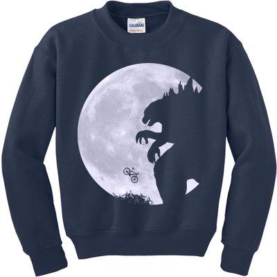 Funny Monster Versus ET Kids Sweatshirt