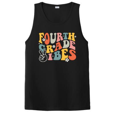 Fourth Grade Vibes 4th Grade Team Retro 1st Day Of School PosiCharge Competitor Tank