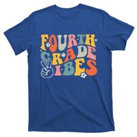 Fourth Grade Vibes 4th Grade Team Retro 1st Day Of School T-Shirt