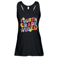 Fourth Grade Vibes Back To School 4th Grade Team 1st Day Ladies Essential Flowy Tank