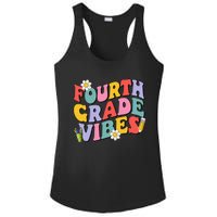 Fourth Grade Vibes Back To School 4th Grade Team 1st Day Ladies PosiCharge Competitor Racerback Tank