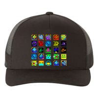 Full Geometry Video Game Gifts Funny Graphic Birthday Gifts Yupoong Adult 5-Panel Trucker Hat