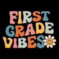 First Grade Vibes 1st Grade Team Retro 1st Day Of School Sustainable Bucket Hat