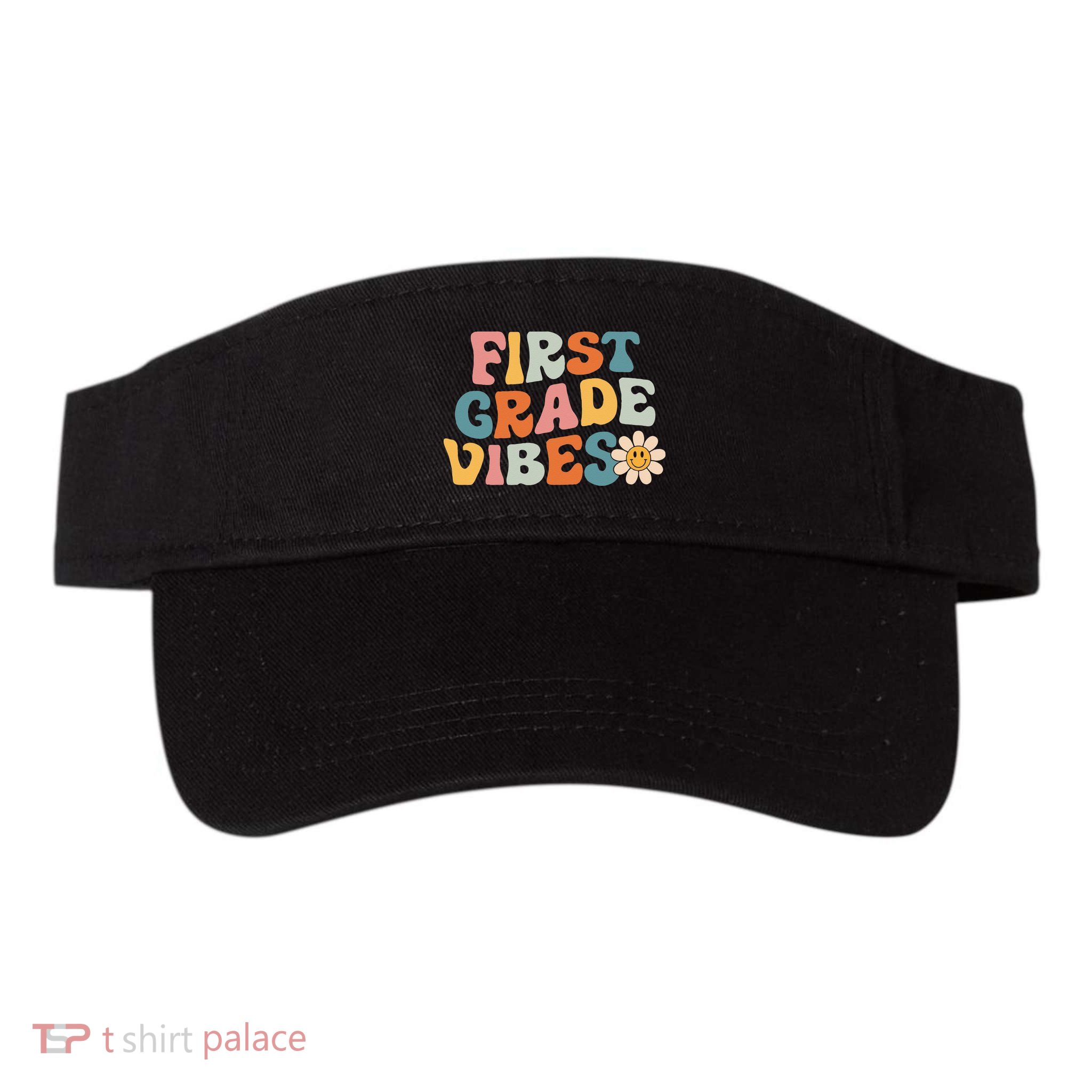 First Grade Vibes 1st Grade Team Retro 1st Day Of School Visor