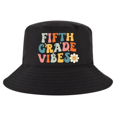 Fifth Grade Vibes 5th Grade Team Retro 1st Day Of School Cool Comfort Performance Bucket Hat