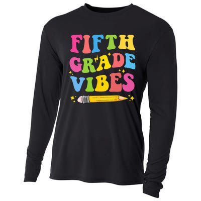 Fifth Grade Vibes Back To School Cooling Performance Long Sleeve Crew