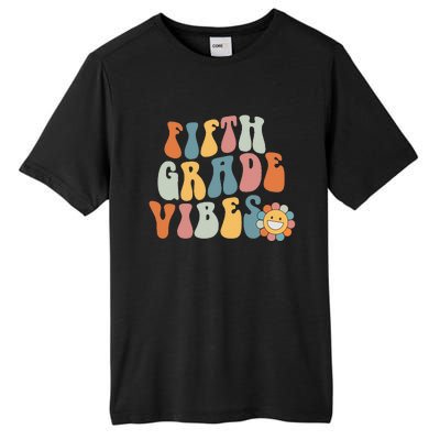 Fifth Grade Vibes - 5th Grade Team Retro 1st Day of School Tall Fusion ChromaSoft Performance T-Shirt