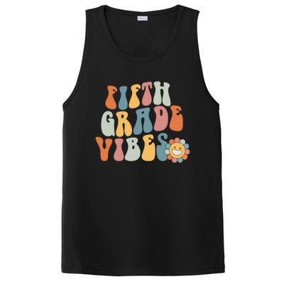 Fifth Grade Vibes - 5th Grade Team Retro 1st Day of School PosiCharge Competitor Tank