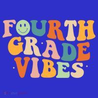 Fourth Grade Vibes 4Th Grade Groovy Retro 1St Day Of School Gift Sustainable Knit Beanie