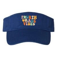 Fourth Grade Vibes 4Th Grade Groovy Retro 1St Day Of School Gift Visor