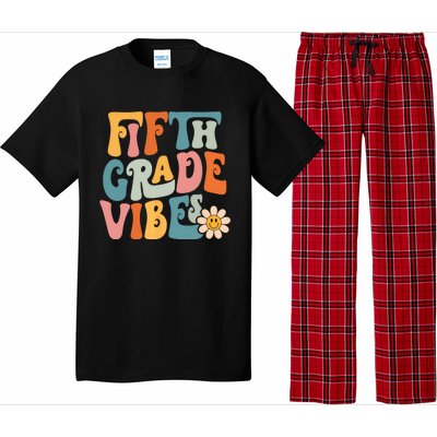 Fifth Grade Vibes 5th Grade Team Retro 5th Grade Teachers Pajama Set