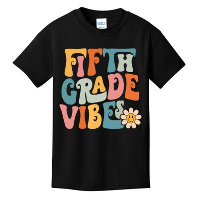 Fifth Grade Vibes 5th Grade Team Retro 5th Grade Teachers Kids T-Shirt