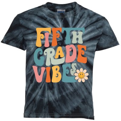 Fifth Grade Vibes 5th Grade Team Retro 5th Grade Teachers Kids Tie-Dye T-Shirt