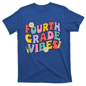 Fourth Grade Vibes Back To School 4Th Grade Team 1St Day Great Gift T-Shirt