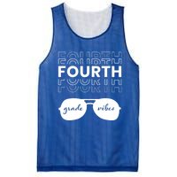 Fourth Grade Vibes Back To School Student And Teacher Gift Mesh Reversible Basketball Jersey Tank