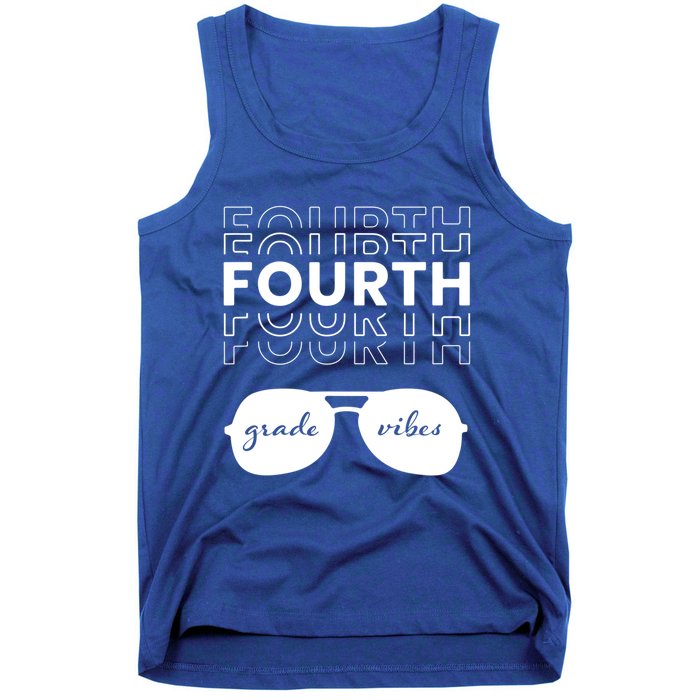 Fourth Grade Vibes Back To School Student And Teacher Gift Tank Top