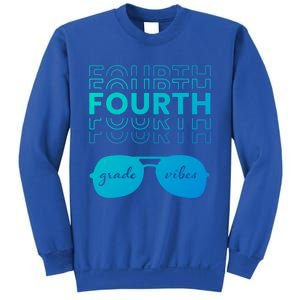 Fourth Grade Vibes Back To School Student And Teacher Gift Sweatshirt